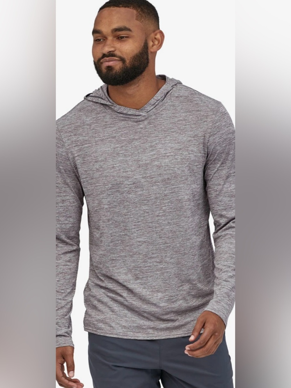 Patagonia Capilene Cool Daily Hoodie Size XL Quick Drying Moisture Wicking Gray